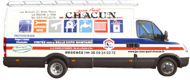 Jean Paul CHACUN à La Roche sur Yon (Vendée) - Décoration utilitaire, plomberie, électricité, chauffage, photovoltaique, électroménager, ...